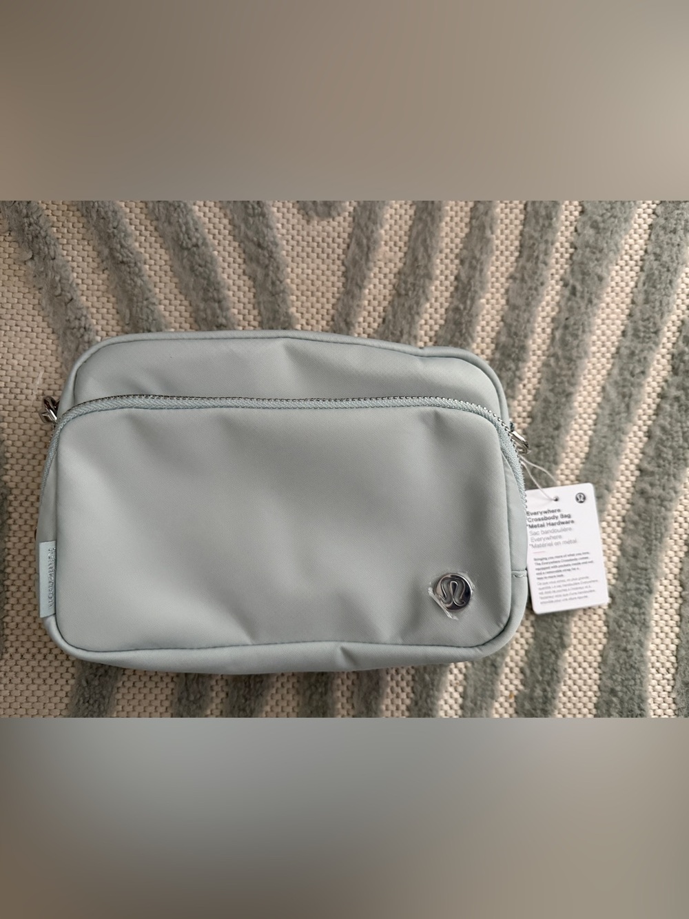 NWT Lululemon Everywhere Crossbody Bag Metal Hardware Pelican